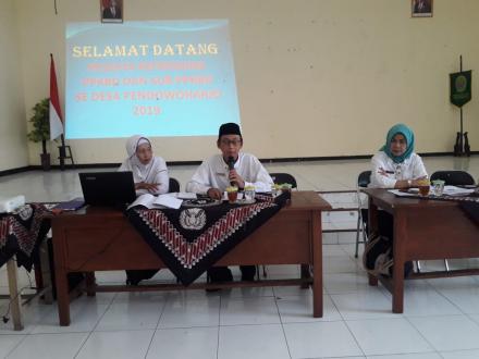 Refreshing Kader PPKBD Dan Sub-PPKBD Se-Desa Pendowoharjo